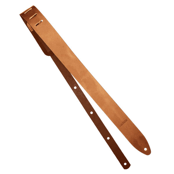 Waxy Suede Natural Ukulele Strap #1616